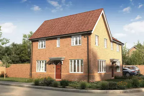 3 bedroom semi-detached house for sale, Plot 22, The Ludlow at Bloor Homes at Felixstowe, Jubilee Avenue, Walton IP11
