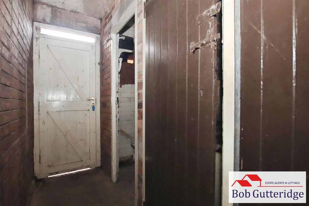 Brick built store room