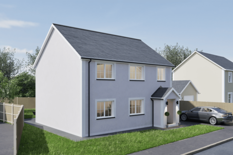 4 bedroom detached house for sale, Clos Carrog, Llanrhystud, SY23