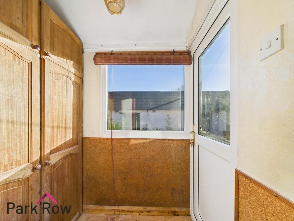 Rear porch