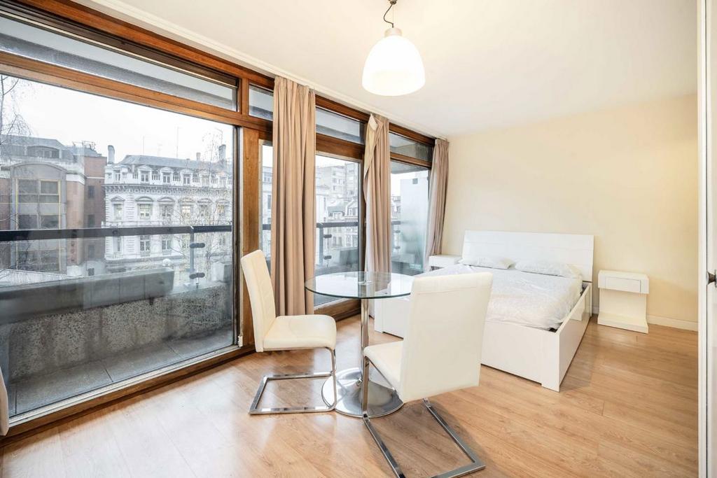Studio apartment interior