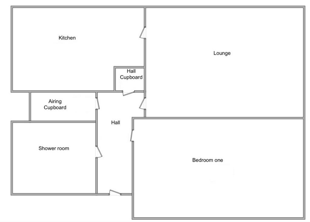 Floor Plan of Apartment