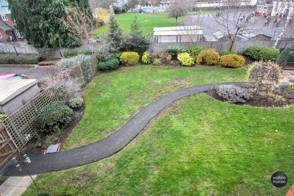 View to gardens
