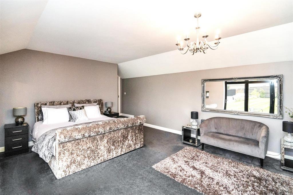 Master bedroom suite
