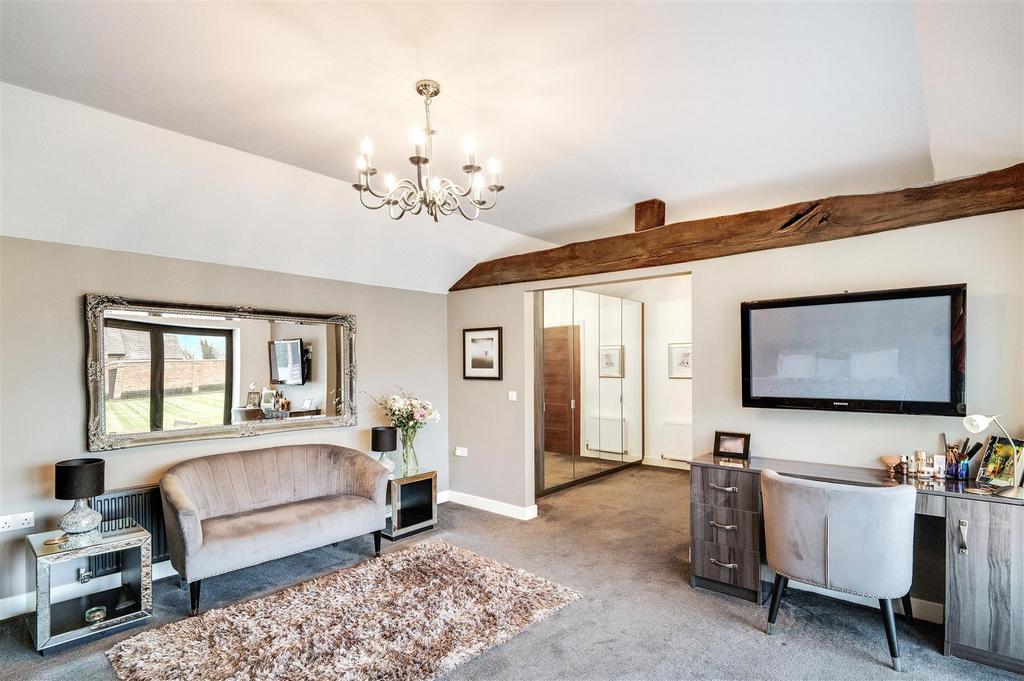 Master bedroom suite