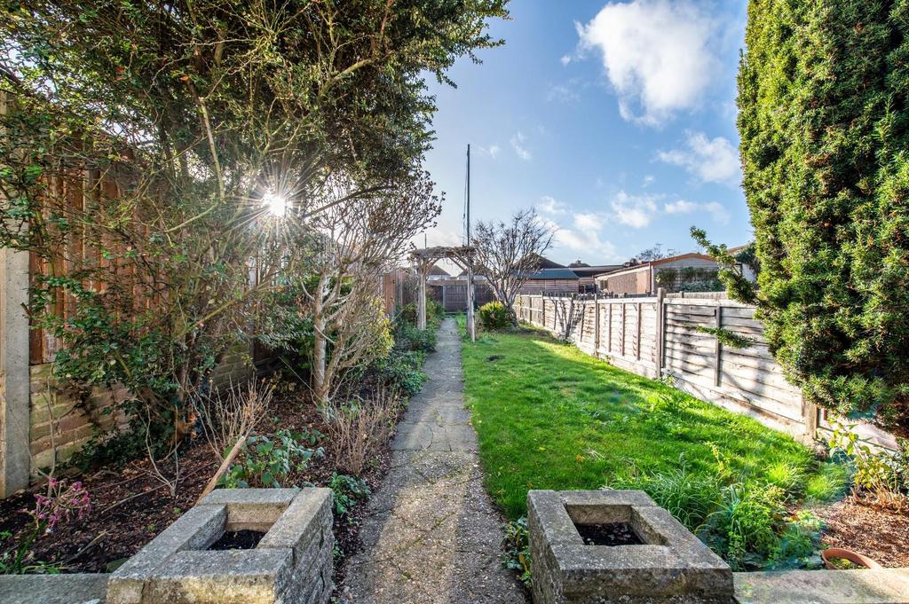 Rear garden