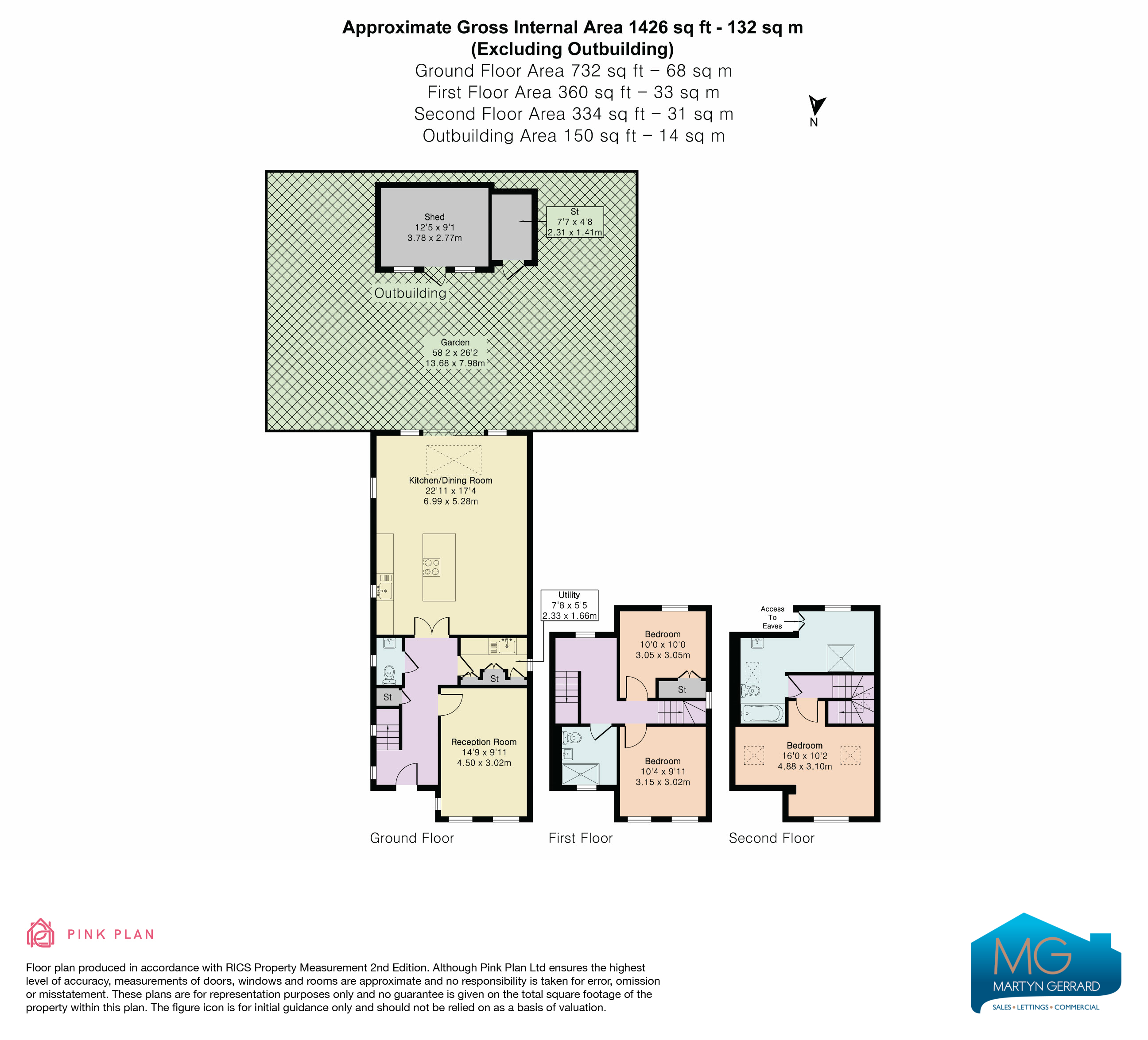 3 bedroom detached house for sale - Floor Plan