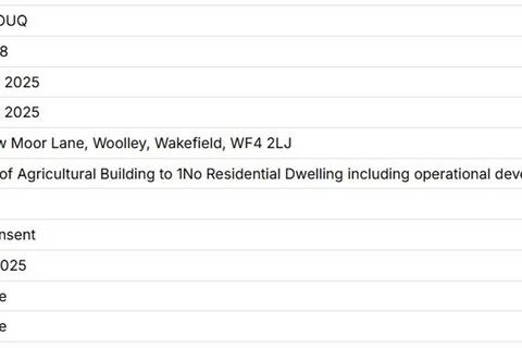 undefined, Low Moor Lane, Woolley, WF4