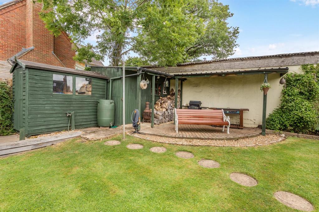Rear garden