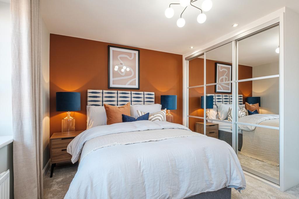 Interior view of the main bedroom in our 2 bed...
