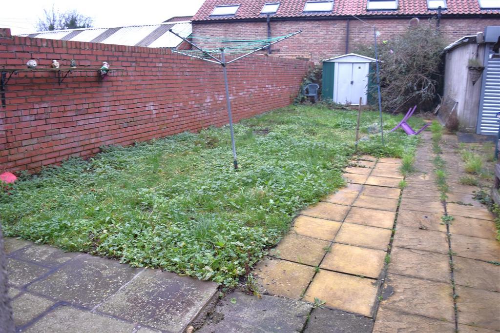 Rear garden