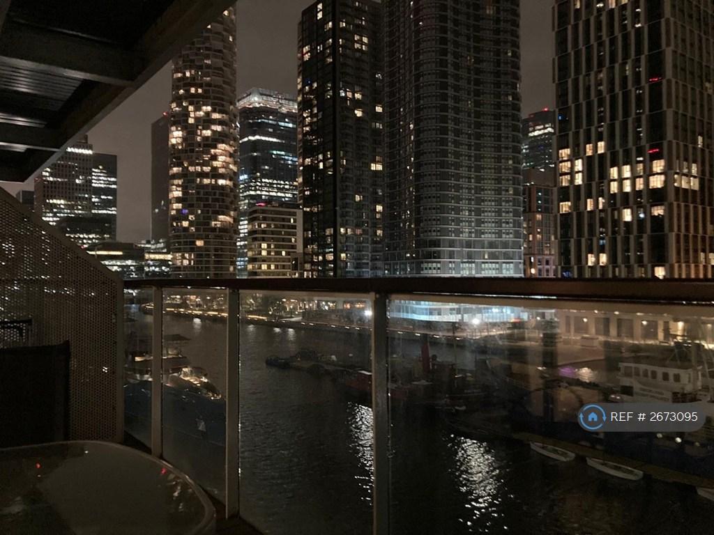 Night Time View From The Balcony