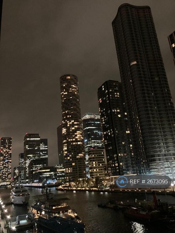 Night Time View From The Balcony