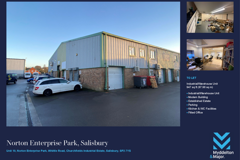 Industrial development to rent, Whittle Rd Salisbury SP2 7YS