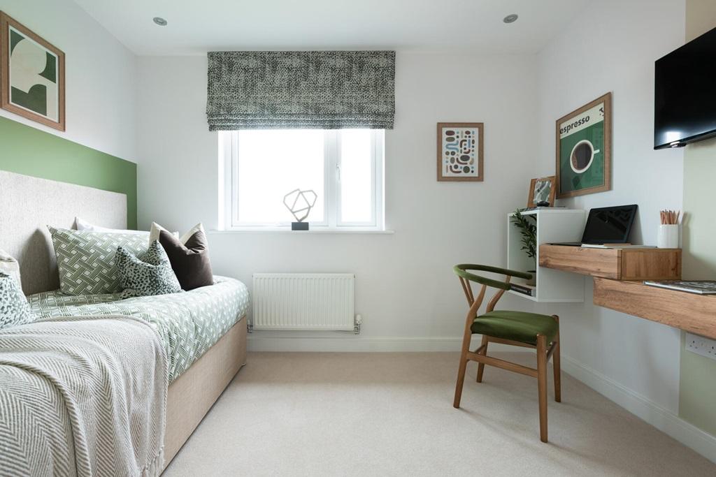 Bedroom 5 could be used as a nursery or play room