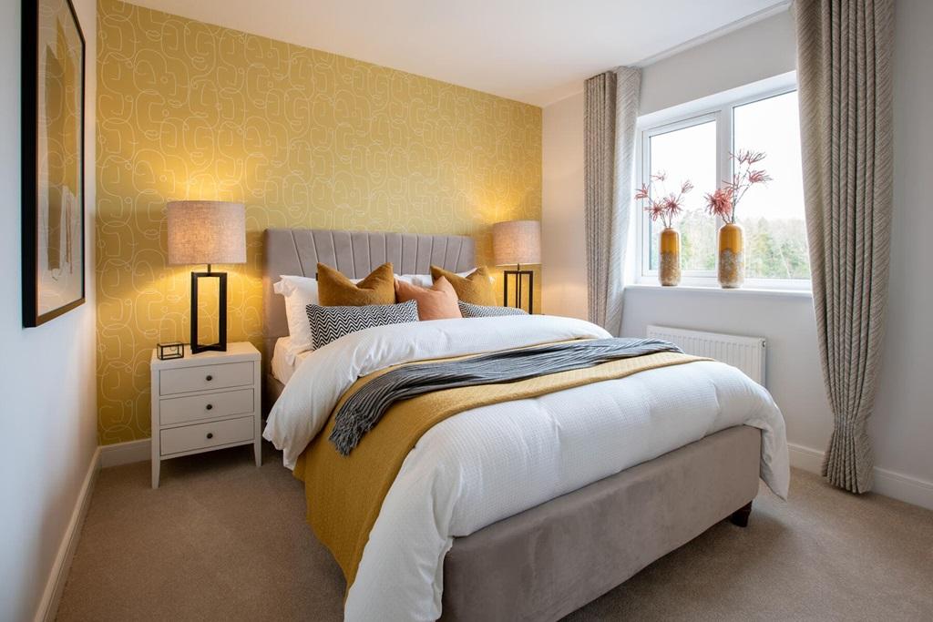 Main bedroom with space for fitted or...