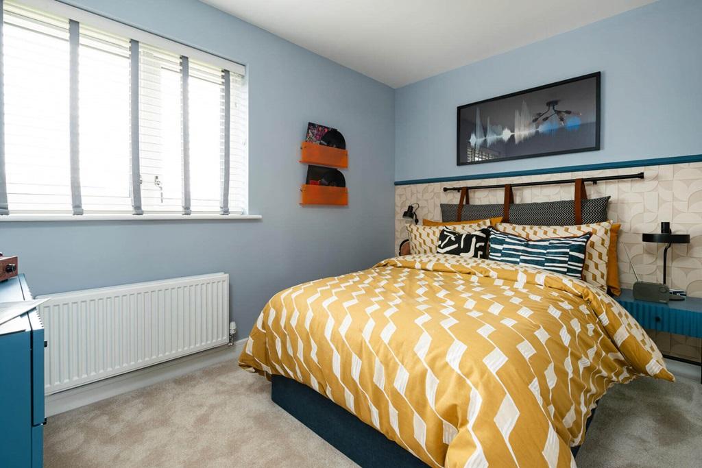 Double bedrooms are perfect for older children...