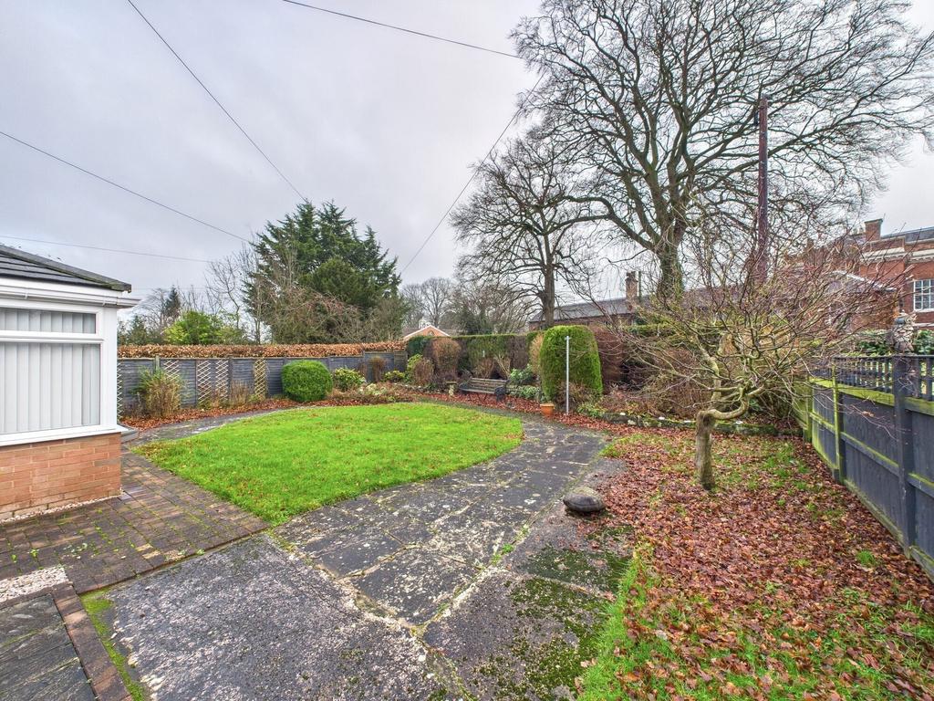 Rear garden