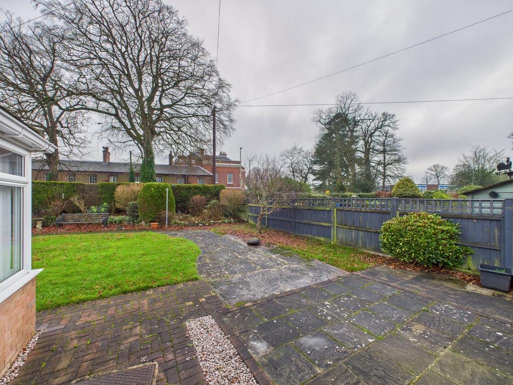 Rear garden
