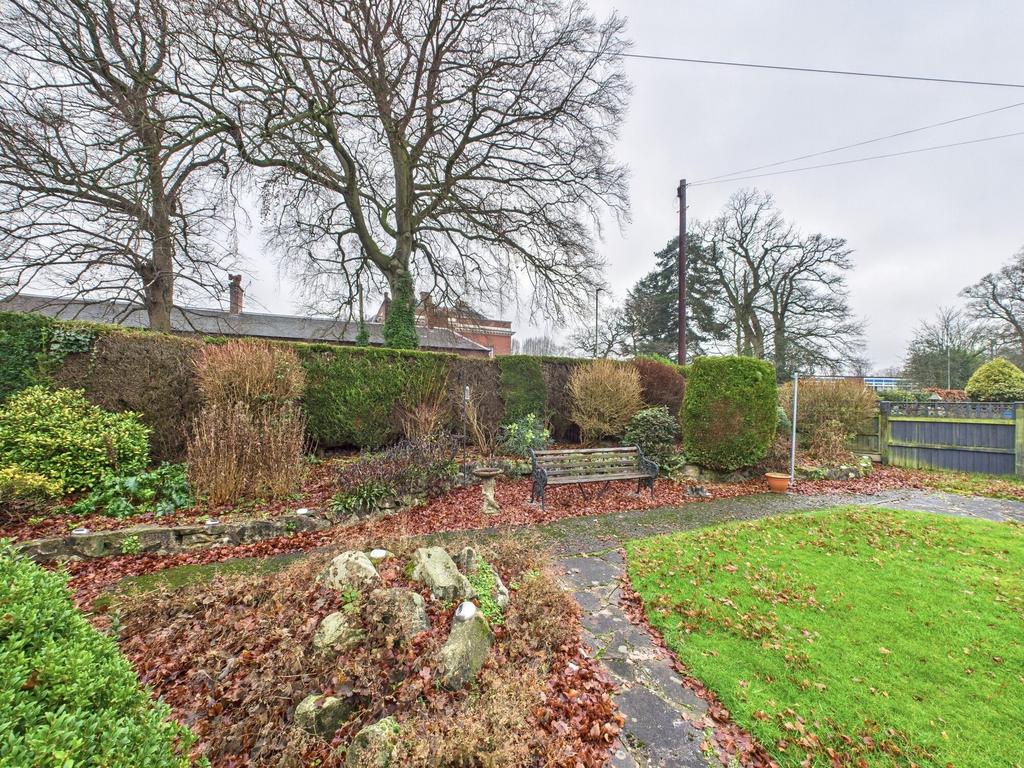 Rear garden