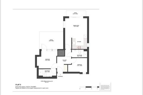 2 bedroom apartment to rent, Gloucester Drive, London N4
