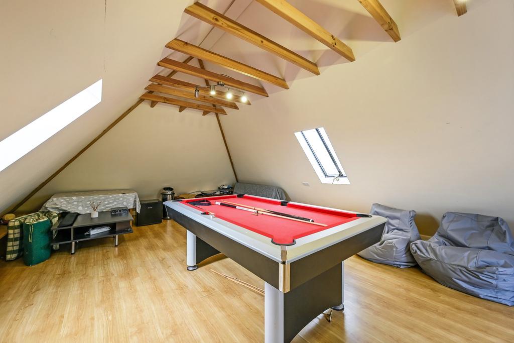 Office above barn