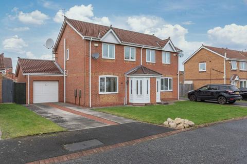 3 bedroom semi-detached house for sale, Durham Close, Bedlington NE22