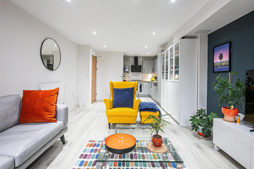 Lounge through to kitchen