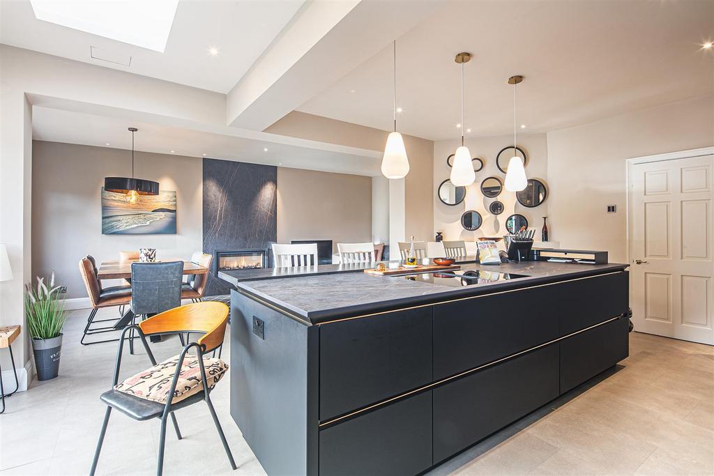 Open plan kitchen