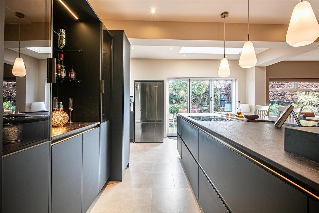 Open plan kitchen