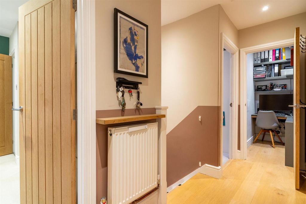 Stairs to First Floor Hallway