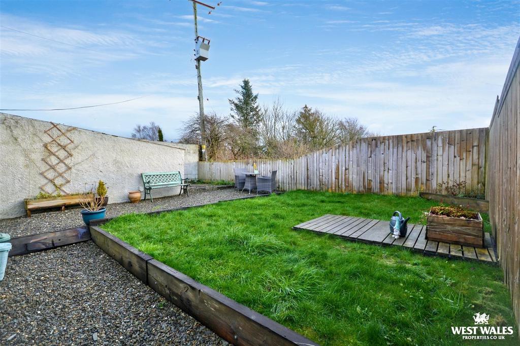 Rear garden