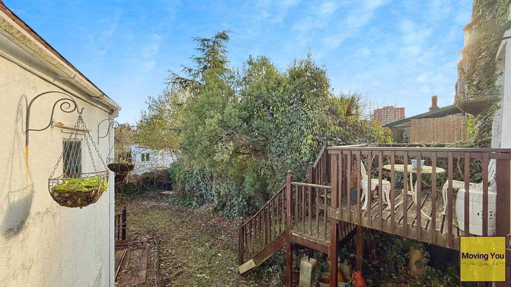 Rear garden