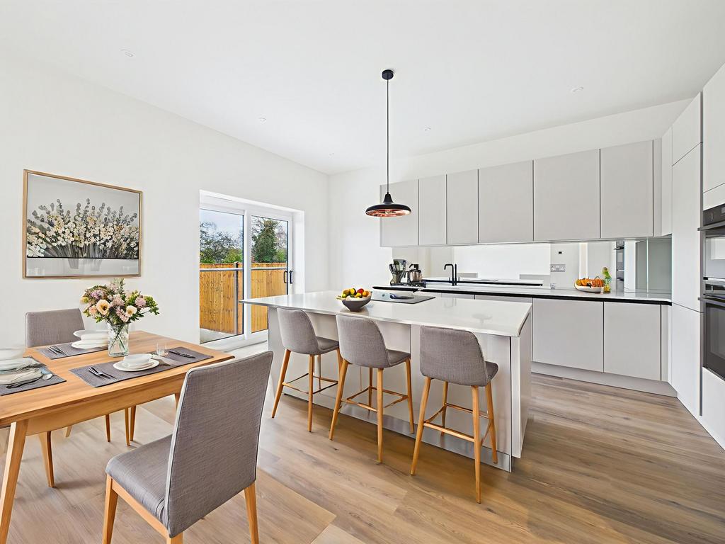Dining Kitchen (Virtually Furnished)
