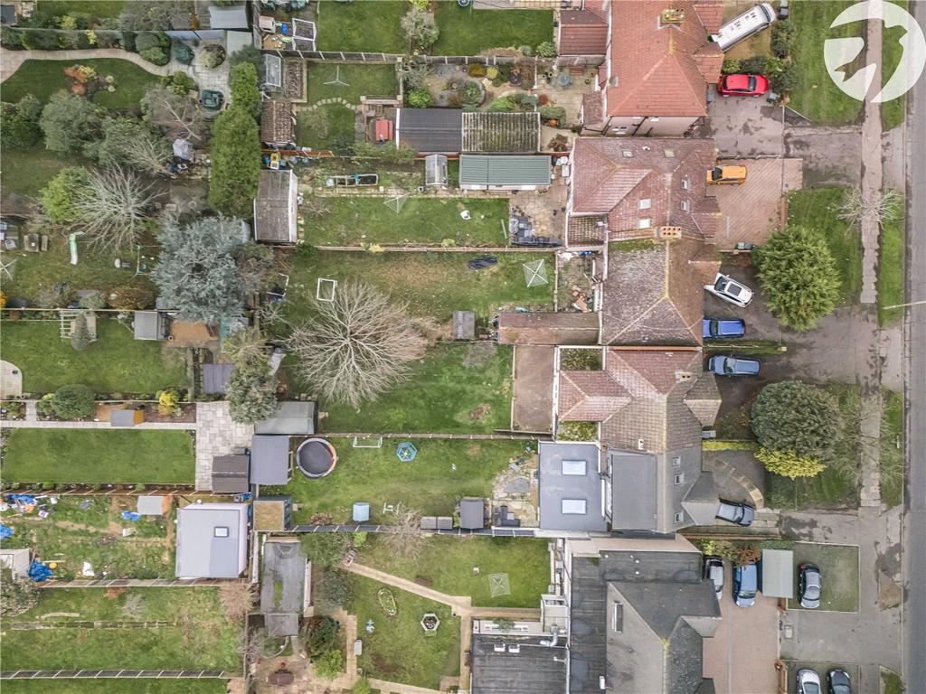 Aerial Garden View