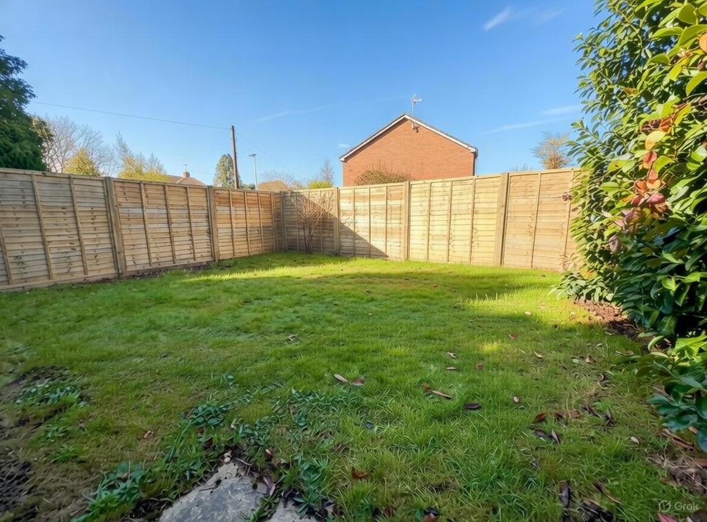 Private Rear Garden