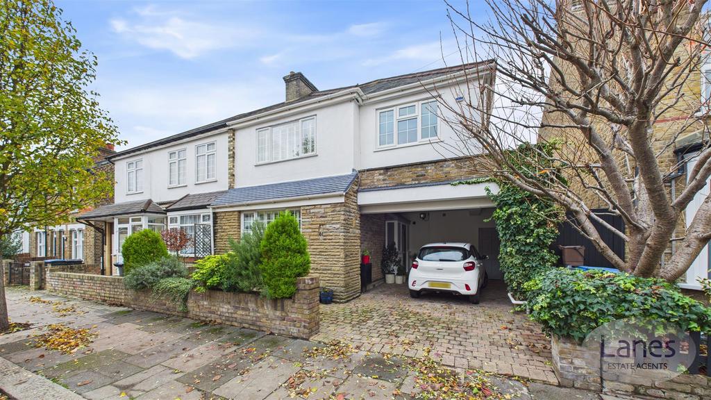 House exterior, off-street parking