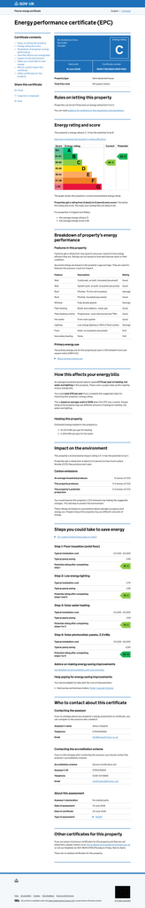 EPC Certificate