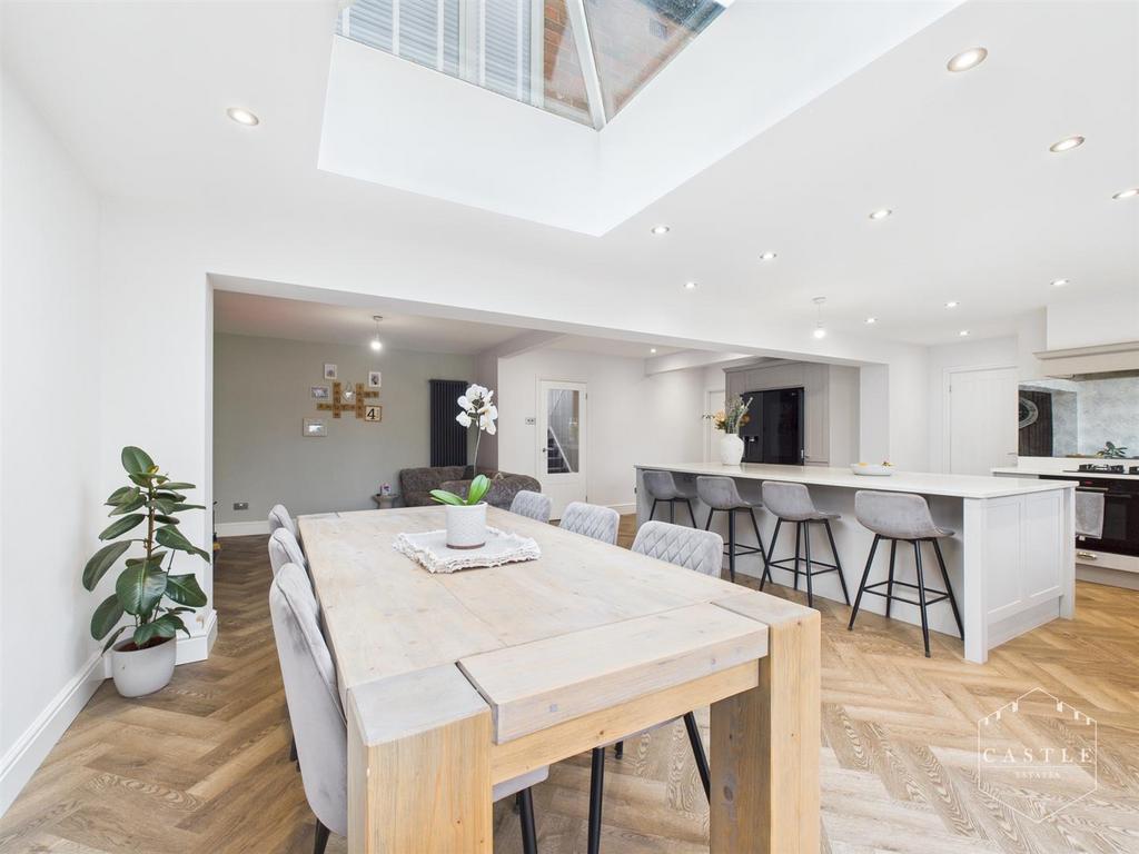 Open plan living kitchen