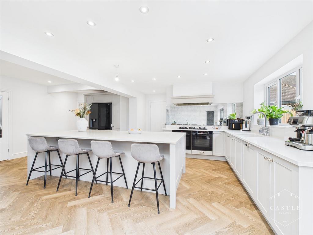 Open plan living kitchen