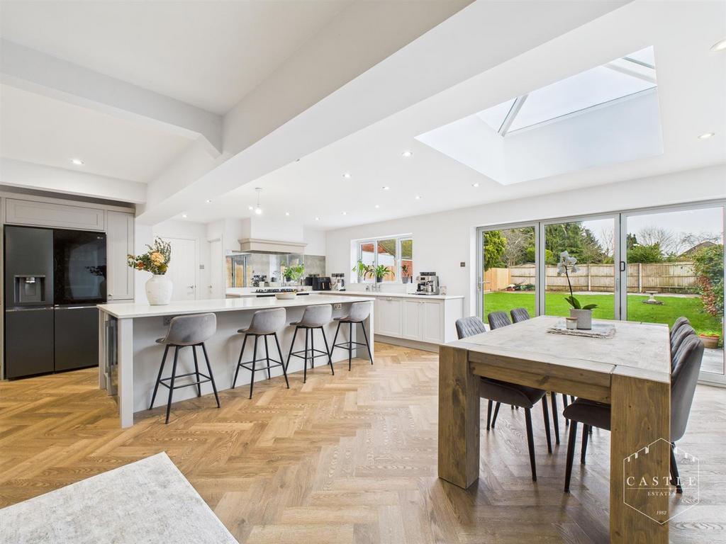 Open plan living kitchen