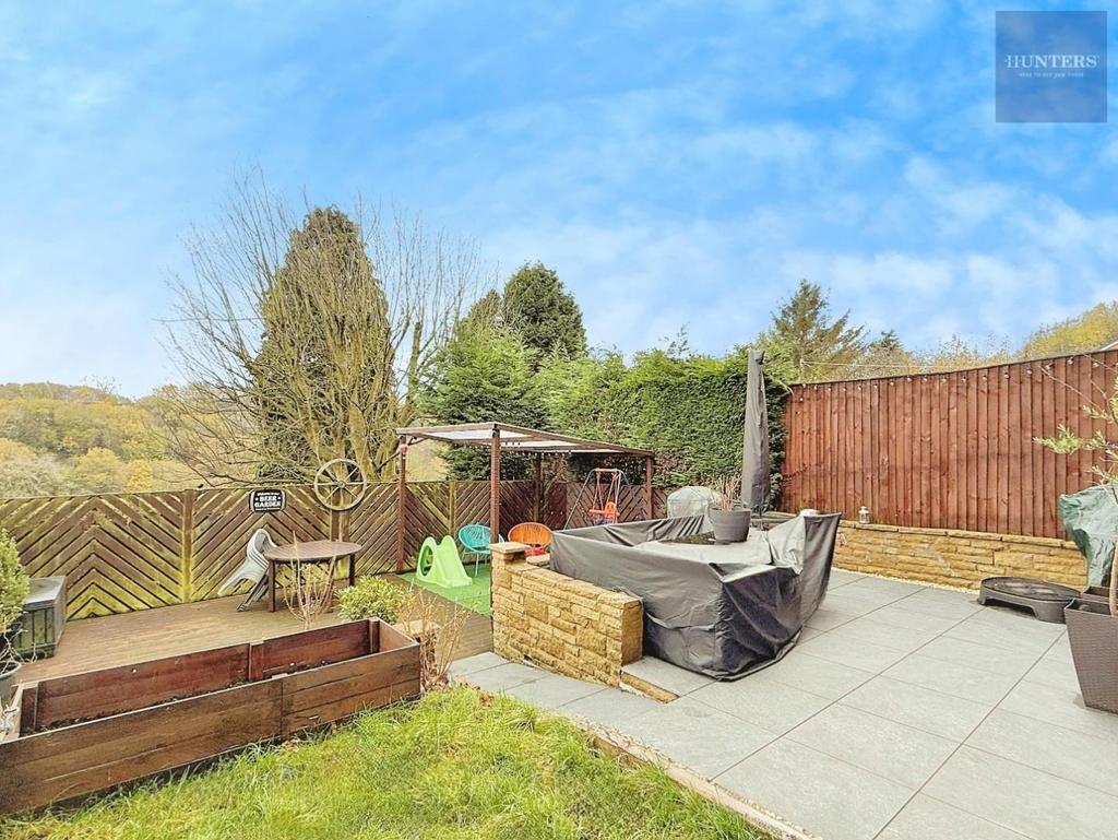 Rear garden