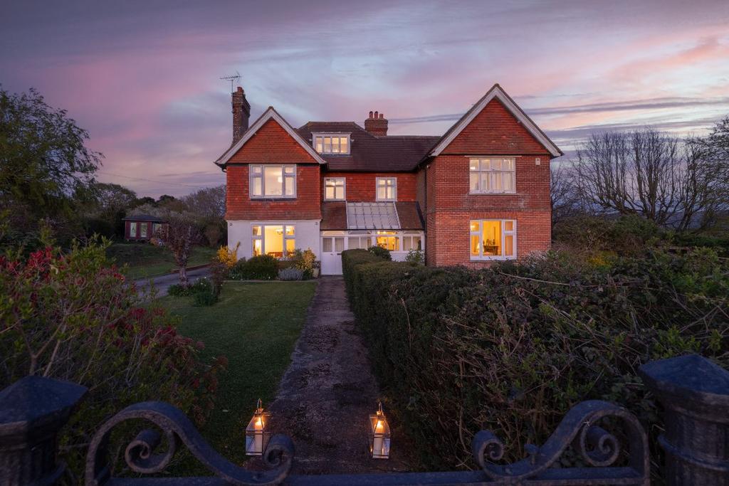 Front of the house at Twilight