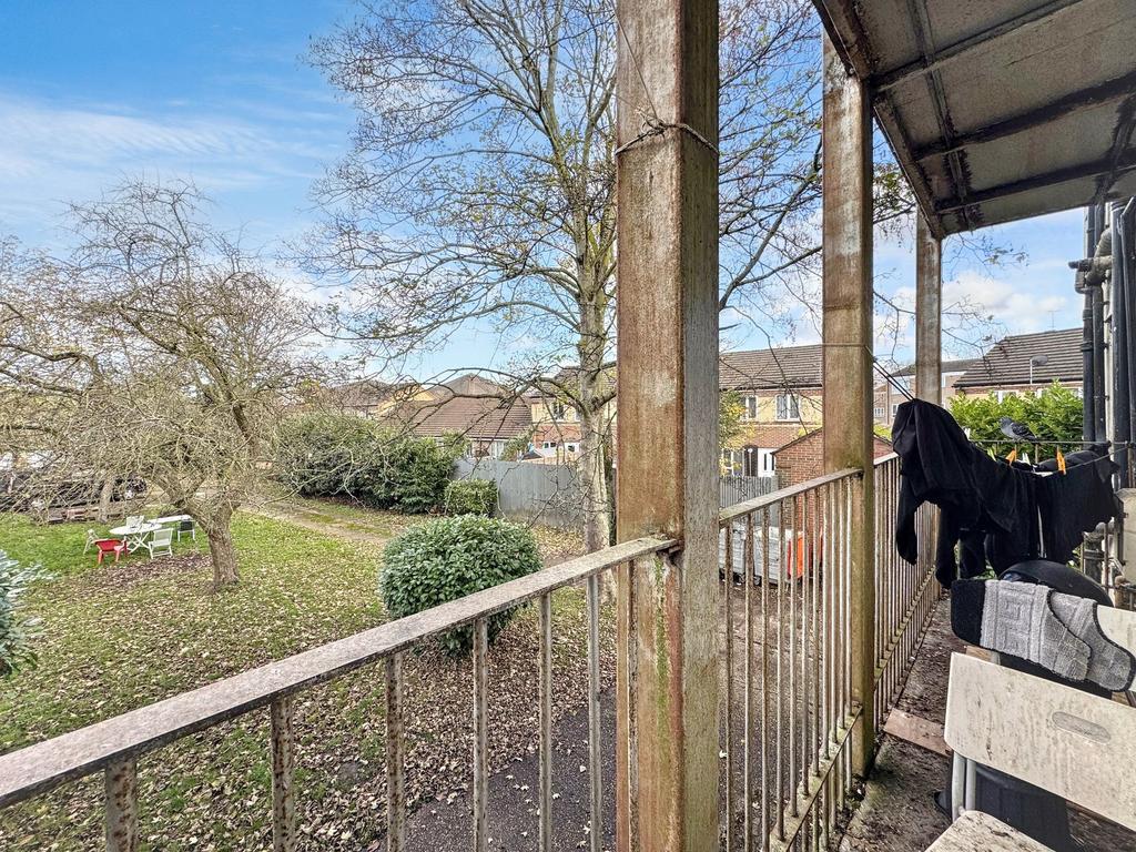 Private balcony