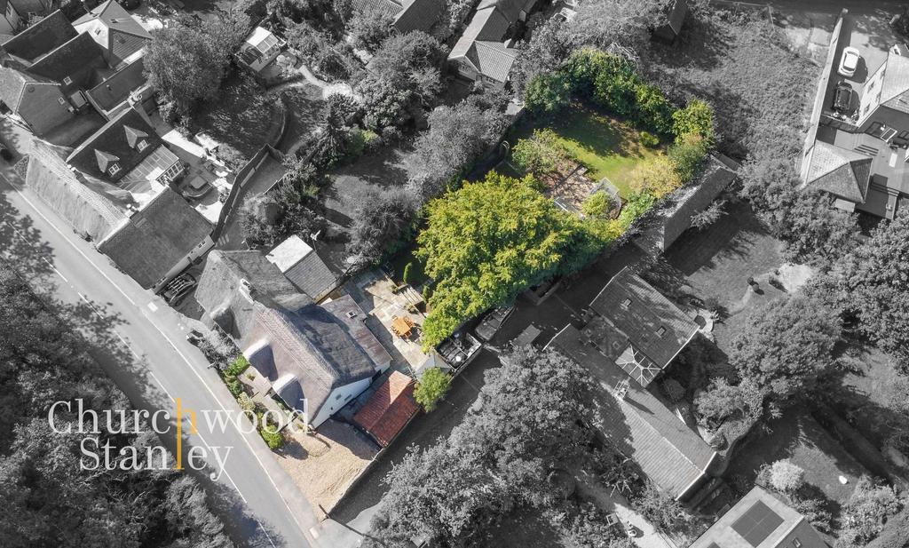 Aerial of plot