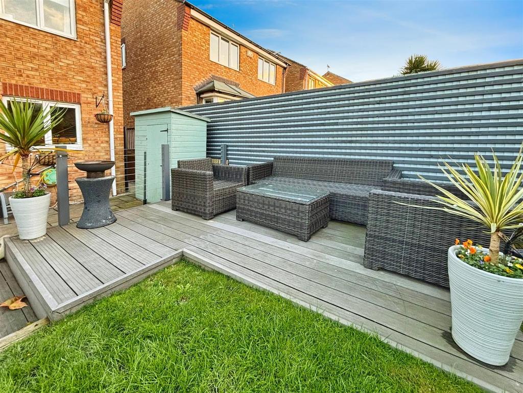 Decked Patio Area