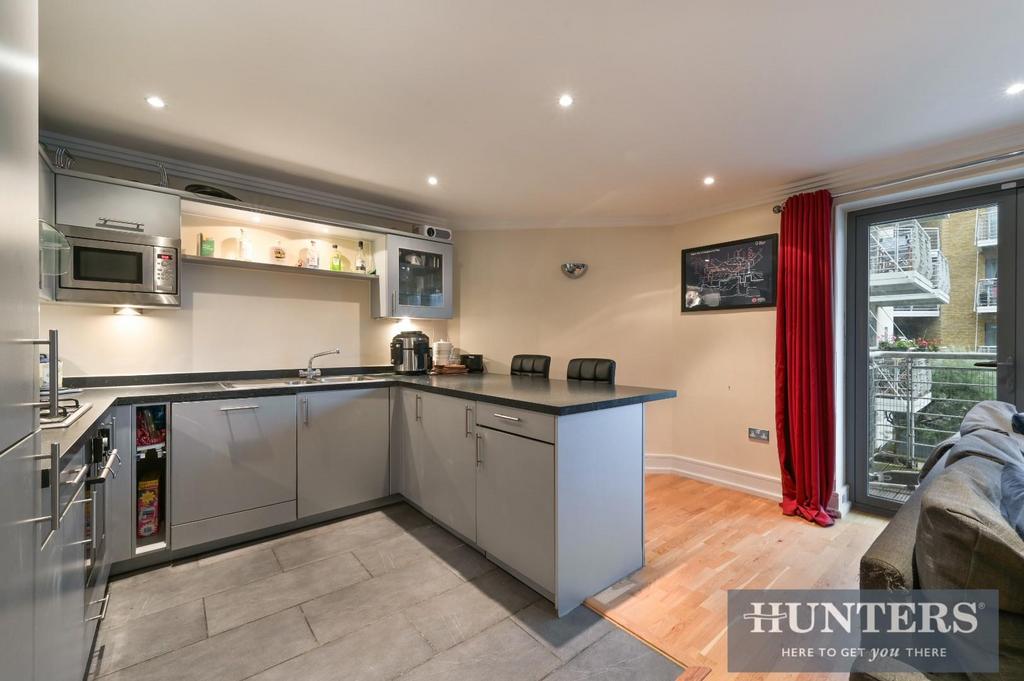 Open-plan living area
