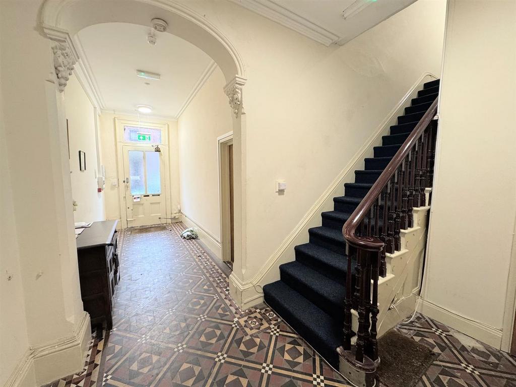 Communal entrance hall
