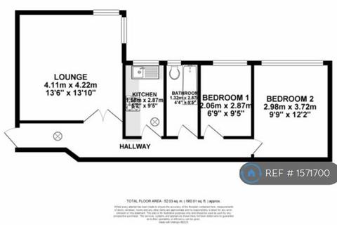 2 bedroom flat to rent, Streatham Hill, London, SW2