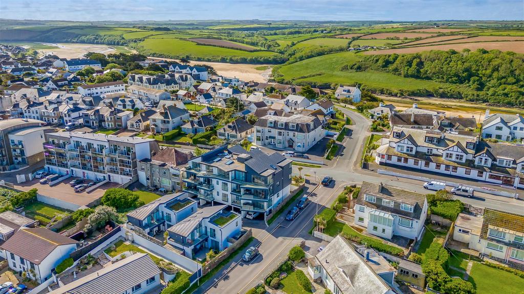 Drone Overlooking Penpol Creek &amp; The Gannel